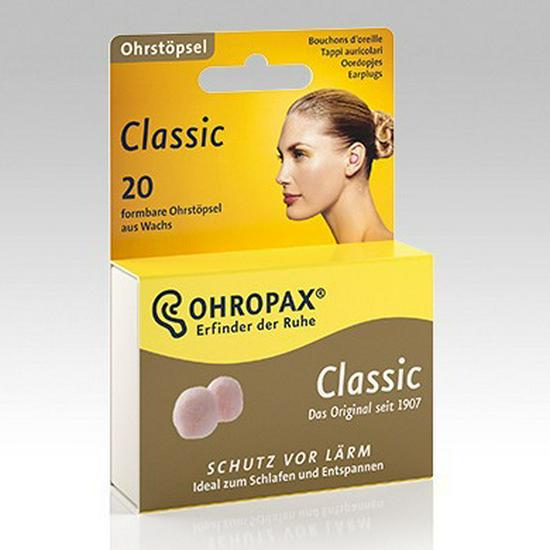 Восковые беруши OHROPAX Classic: Снижение шума для сна и против храпа