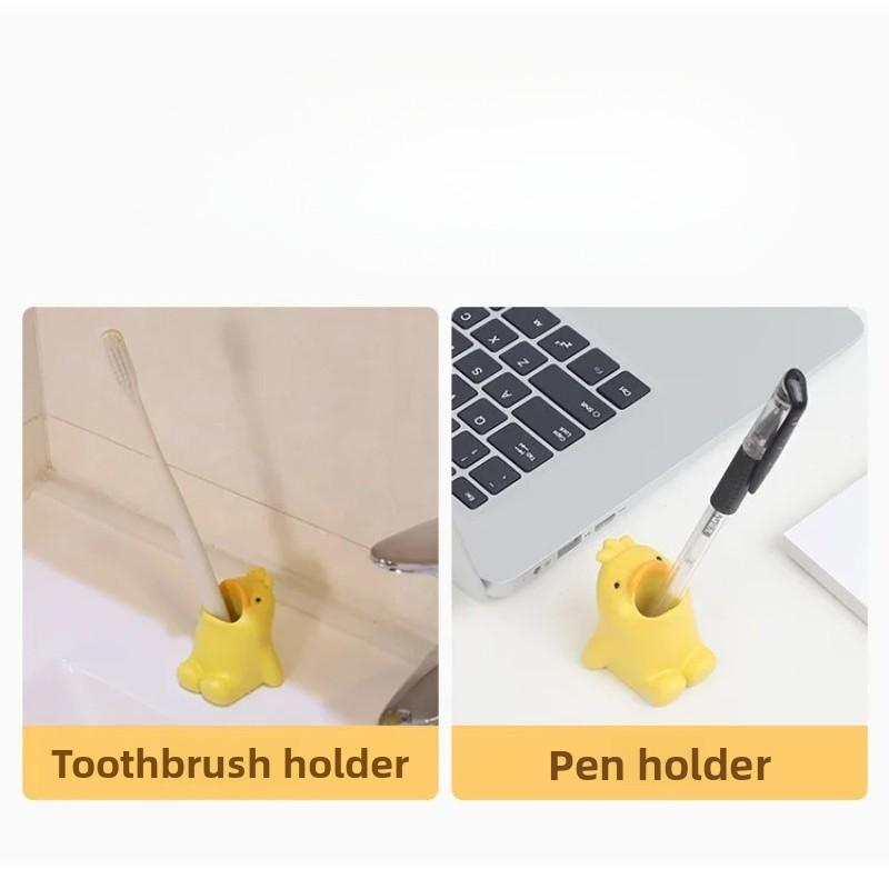 Cartoon Animal Toothbrush Holder Creative Home Decor Bathroom Toothpaste Storage Rack Ornament Organizer for Toothbrush Paste