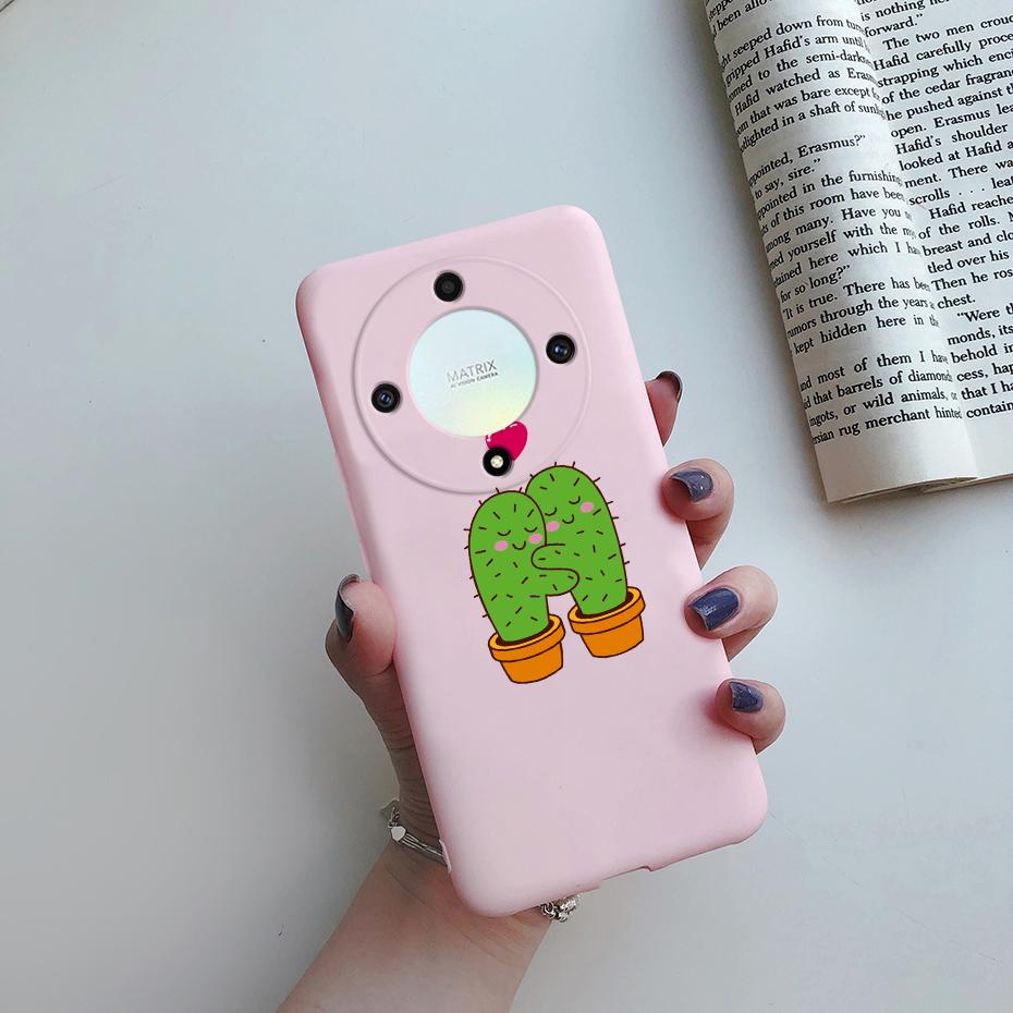 For Honor Magic5 Lite Case 2023 Cute Cat Cartoon Silicone Soft Back Cover For Honor Magic 5 Lite Phone Cases Magic5 Lite Fundas Magic5 Lite
