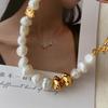 Fashion Baroque Pearl Bracelet Bracelet Ot Buckle Natural Fluid Design Bracelet Advanced Sense Small Fresh