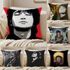 musician revolutionary VViktor TTsoi Cushion Cover Pillowcase Antidustmite living Room Sofa Decor Cushion Room