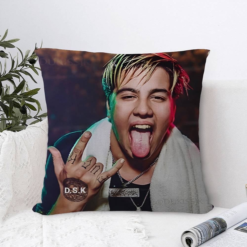 Fashion Rapper D-DUKIS Personalized Picture Text Home Decorative Pillows Household Gifts 45x45cm