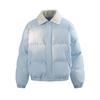 Lamb wool fur collar cotton clothes men's and women's winter loose casual retro couple's tooling cotton-padded coat