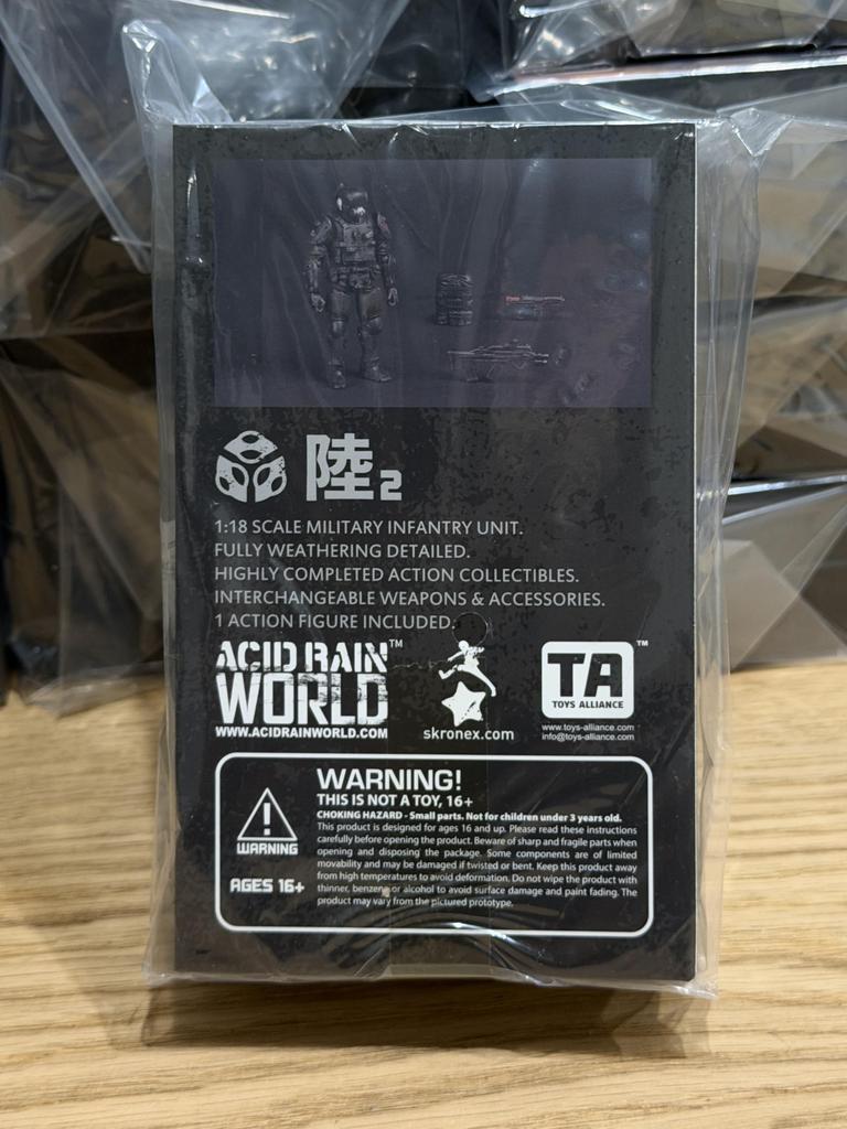 Acid Rain World FAV-A134 Kaiho Paratrooper 118 Scale Pre-painted Movable Military Figure (The Last Line of Defense) by TOYS ALLIANCE