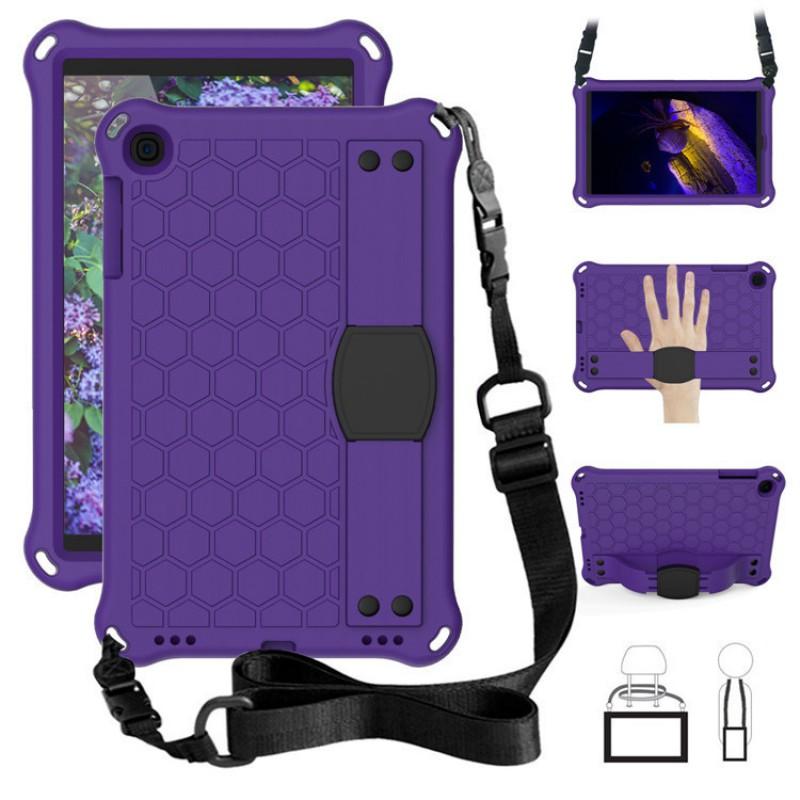 Full Coverage Silicone Tablet Case IPad Air 2 10th Gen With Adjustable Shoulder Strap Shockproof Portable Soft Shell
