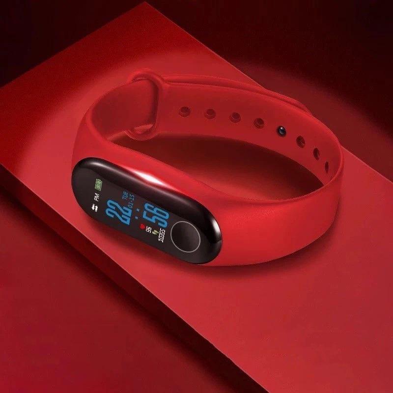 Inteligentný náramok: Multifunkčný športový krokomer, Budík a Bluetooth hodinky s dlhou výdržou batérie pre mužov a ženy