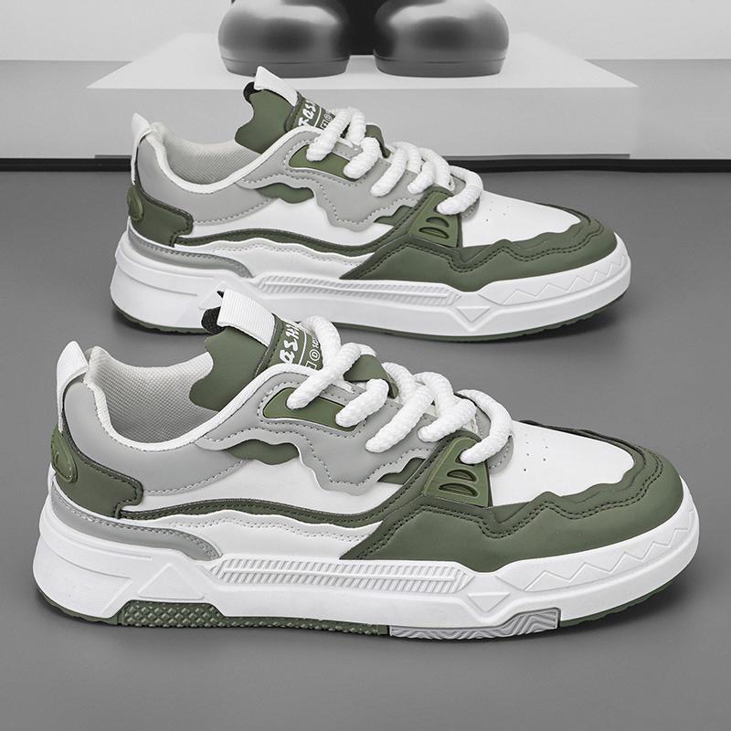 

39-44 Outdoor Classic Casual Board Shoes for Men s Sneakers Luxus Designer Tênis Masculino Platform Hard-Wearing Free Shipping 44 зелений