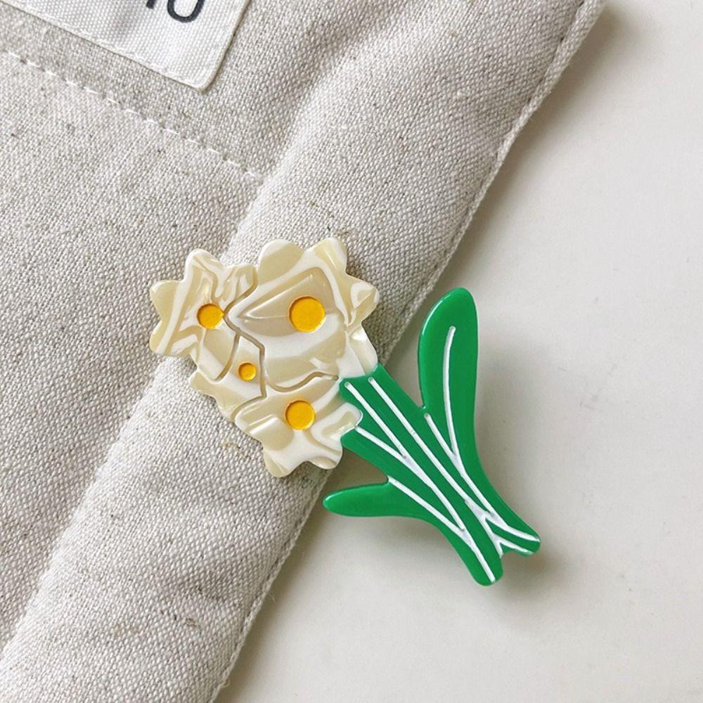 Vegetable Cartoon Animals Hair Clip Barrette Tulip Duckbill Clip Streetwear