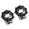 (Kung Pao Chicken) Slip 8-Teeth Ice Snow Shoes Spike Grip Boots Chain Crampons Grippers