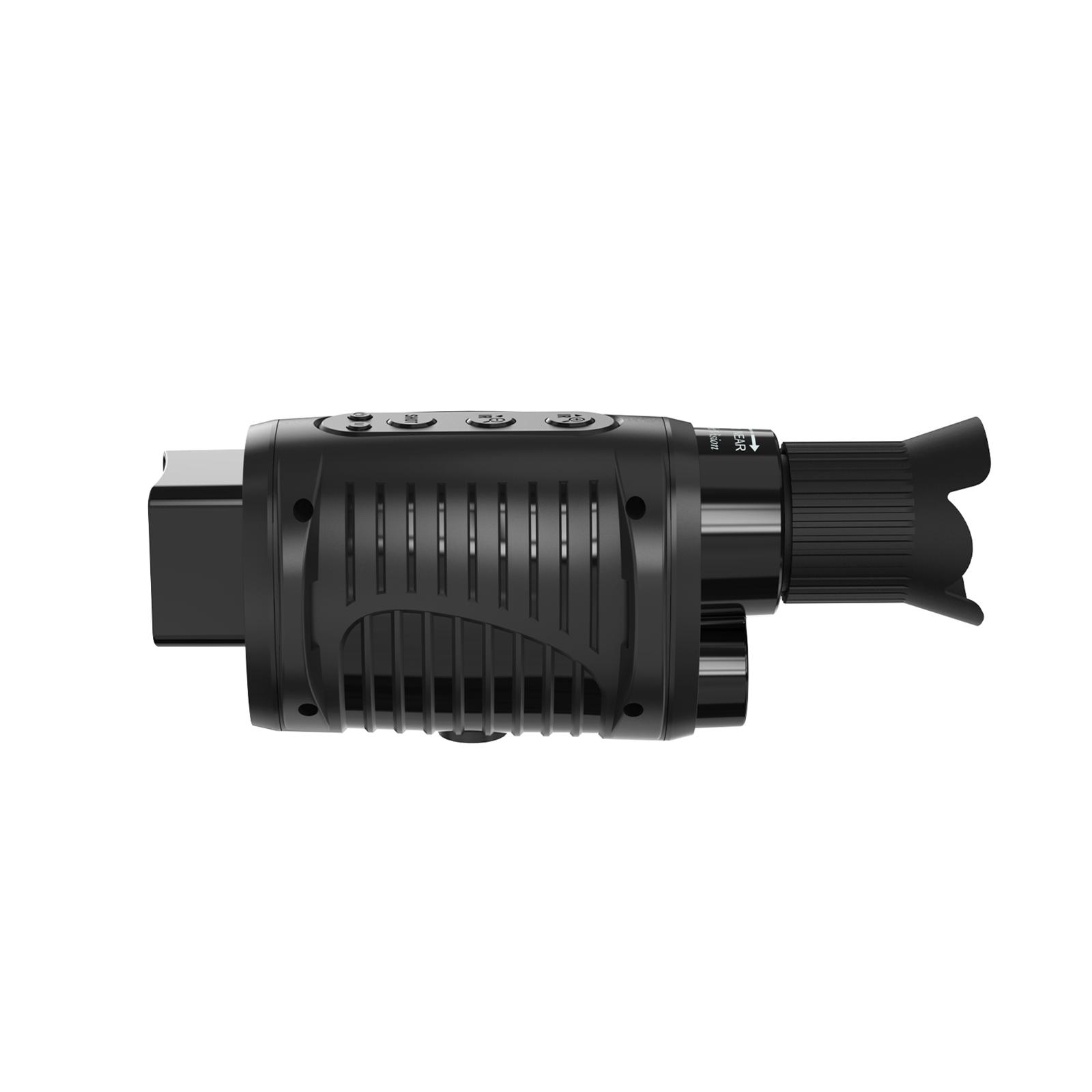 

GTMEDIA N1 Цифровий монокуляр нічного бачення для денного/нічного використання, акумулятор 2000 мАг, 1,5 TFT екран, 7 рівнів ІЧ чорний