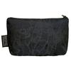 Senshishuin Nishijin Brocade Pouch with Black Lace and Camellia Design (Lined) (Small)