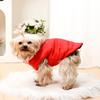 Ubrania dla psa Zimowa ciepła kurtka dla psa XS-2XL Wiatroodporny płaszcz dla zwierząt Ubrania dla małych średnich psów Koty Kamizelka Kurtka z D-ringiem Stroje dla Yorkshire Buldoga