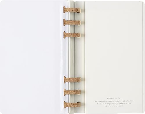 Moleskine 2026 Planner, 12-Month Spiral Diary, Large Size (13cm X 21cm), Soft Cover, Black, DSSPB12AMWH3Y26, Starting In January