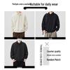 Men's American Style Retro Polo Sweatshirt
