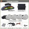 Professional Front Parking Sensor Kit Auto Car Prefix Parktronic Vehicle Assistant System Buzzer Alarm Volume Not Backup Radar