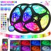 Bluetooth USB LED Streifen Licht RGB SMD 5V LED Lichter Flexible 1-30M Lampe Band Band RGB TV Desktop Bildschirm Hintergrundbeleuchtung Diode Band