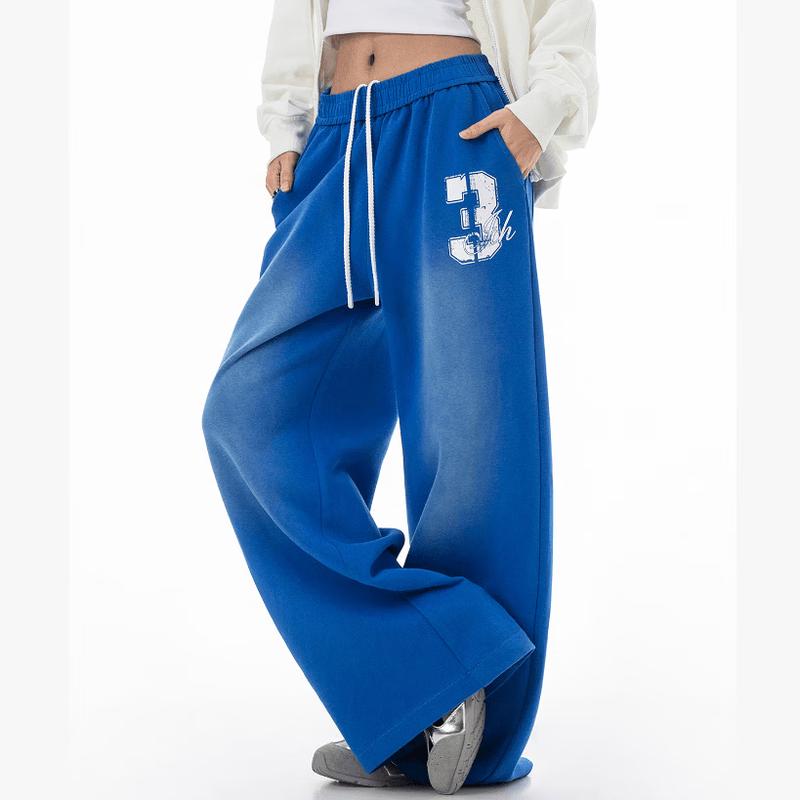 Pantaloni della tuta larghi lavati effetto retrò ICH MODE da donna