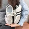 Fashion Women's Sneakers Luxury Tennis Training Shoes Casual Sports Running Shoe Lace Up Vulcanize Shoes Ballet Flat Shoes Zapatos Mujer