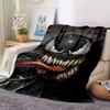 1pc Venom Dominates Night Flannel Blanket for Super Soft Cute Comfort Blanket for Travel Bedding Couch Sofa Blanket Y82525