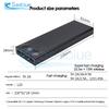 Dual USB 22.5W 10*18650 Power Bank Case Mobile Phone Fast Charger Storage DIY Shell LED Digital 18650 Battery Holder Charger Box