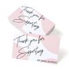 50/100pcs/pack Thank You Cards Gift Gift Holiday Greeting Cards Wedding Business Party Invitation