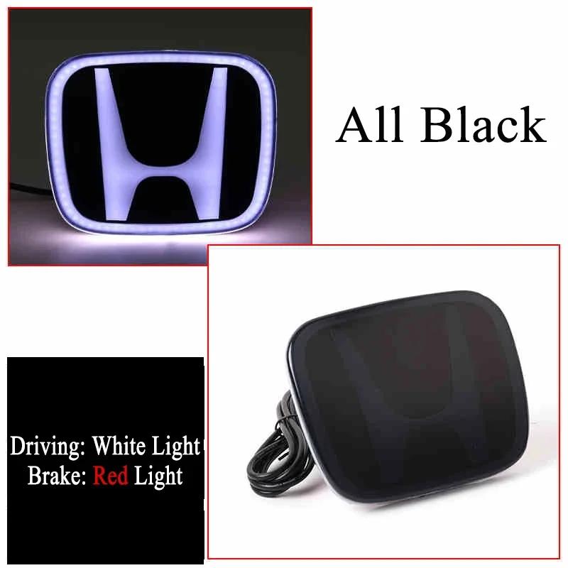 Honda PMMA LED Car Emblem Sticker Front Rear Trunk Light Badge for Accord Civic Odyssey CRV Inspire Amaze Vezel -  Accessories