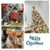 HEIXIE Luxury Flocked Snowfall Christmas Tree Set