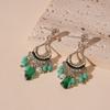 Bohemia Style Bohemian Crystal Earrings Hollow Water Drop Earrings Pendant  Beach