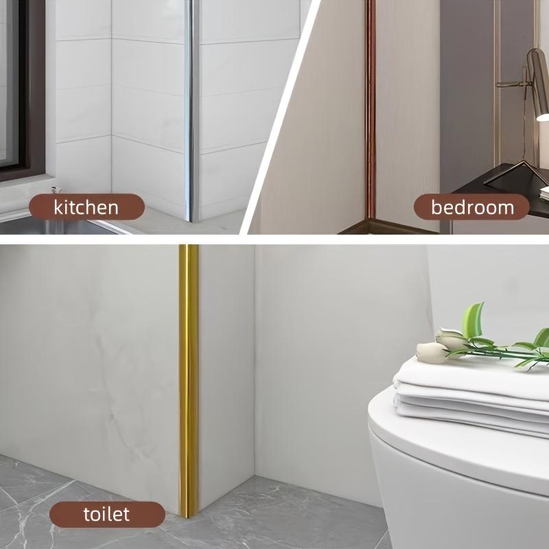 1 Roll Self-Adhesive Tile Seam Tape, Classic PET Material, Wall Crack Sealing Tape, Floor Tile Beauty Joint Tape, Home Decor Sticker