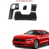 Inner Steering Wheel Lower Panel Trim Cover For Ford Mustang 2015+ Carbon Fiber