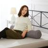 Pillow Neck Roll Cervical Round Bolster Pillows Sleeping Cylinder Support Spine Lumbar Cushion Cotton Pain Bed Tube Resilience