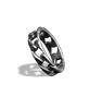 Button Seoul Single Cuban Chain Ring