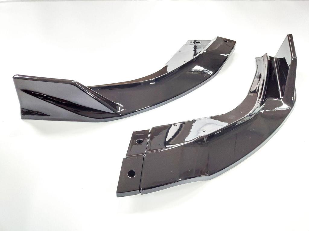 Compatible Body Kit for 2020 Toyota RAV4: Front Lip, Bumper Fender Flares, Side Skirts, Rear & Middle Spoilers, Rear Wing.