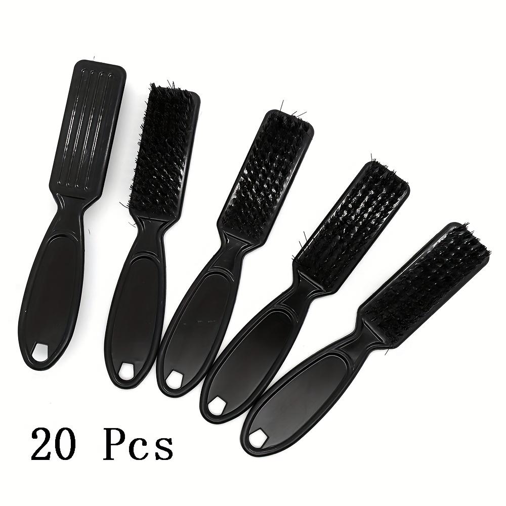 20pcs Nail Brush Barber Clipper Cleaning Brush, Barber Accessories Supplies, Multifunctional Cleaning Supplies Blade Trimmer Cleaning Mini Brush 20pcs