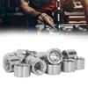 20pcs Fasteners Threaded Coupling Nuts M8 Stainless Steel Coupling Nut  Rod Hardware Use