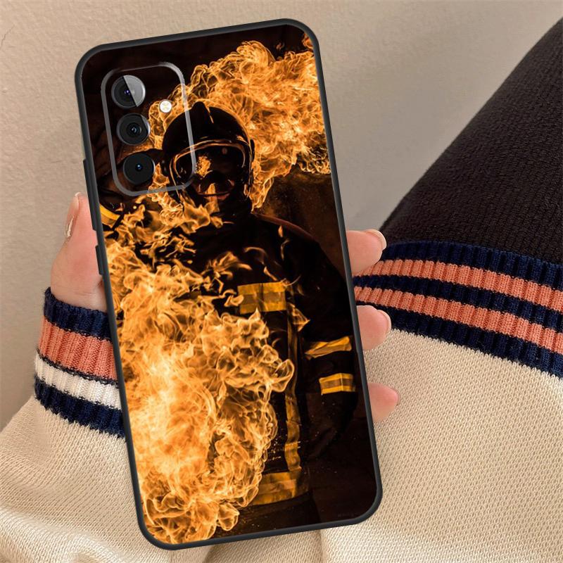 

Firefighter Fireman Heroes Case For Samsung Galaxy A14 A54 A34 A24 A52 A32 A22 A12 A51 A71 A33 A23 A13 A53 Cover Funda Samsung A52