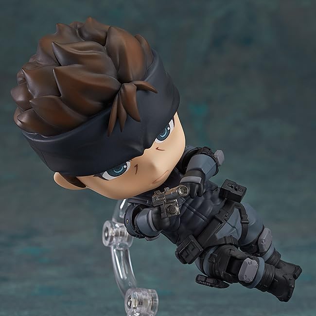 Nendoroid Metal Gear Solid Solid Snake Plastic Painted Movable Figure Secondary Resale Non-scale