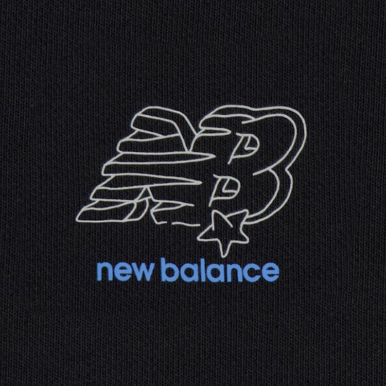New Balance Pantaloncini Casual Uomo SS25 Nero AMS52389-BK