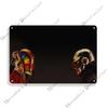 Daft Punk Vintage Poster Rock Music Metal Sign Retro Poster Metal Plaque Pub Bar Club Bedroom Decorative Plate Music Wall Decor
