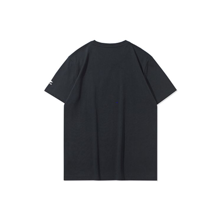 Li Ning Fun Time Mickey Print Short Sleeve T-Shirt Men Tops Black AHSQ527-1