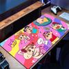 Large Esports Mouse Pads Pokemon Pikachu Gengar Original Smooth Flexible Rubber Gamer PC Computer Keyboard Kawaii Rug Mosuepad
