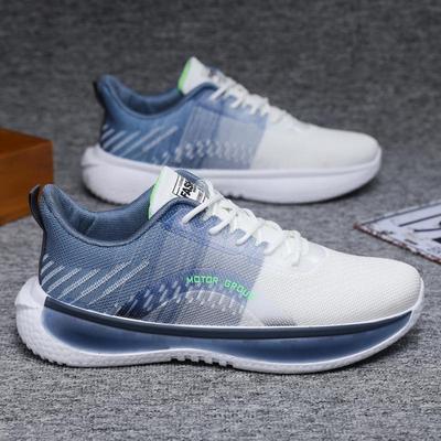 Shoes Men's Spring New Men's Shoes Fashion Breathable Flying Woven Sports Casual Shoes Men's Sports Shoes Running Shoes
