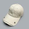 Spring And Autumn Cave Wind Star Rivet Embroidery Letter Baseball Cap Men'S And Women'S Shade Personality Street Cap