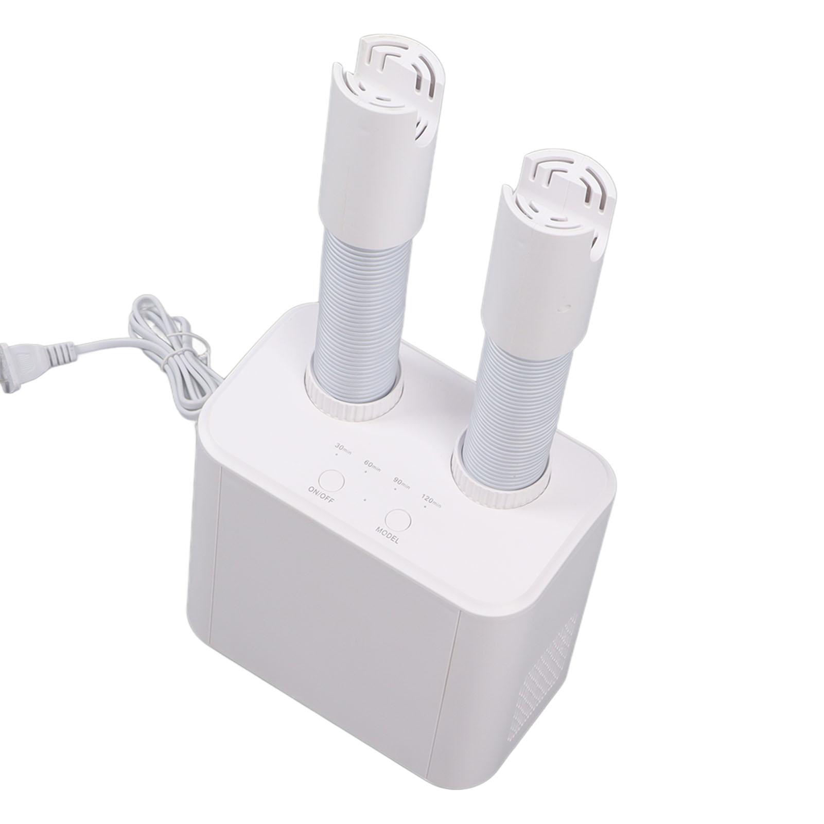 Boot Dryer Shoe Dryer Foot Dryer with 4 Speed Timing Intelligent Constant Temperature Quiet Operation Dual Outlet