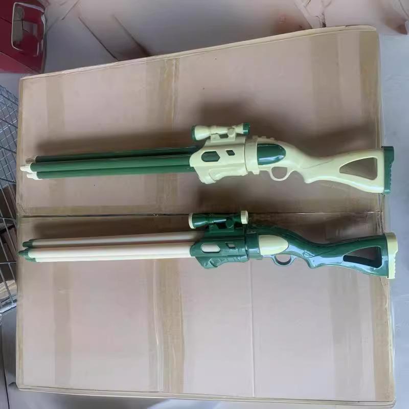 70cm Four-Barrel Water Gun Toy for Kids - Bleach Style, Chicken Design, Perfect for Scenic Areas, Limited Time Free Shipping