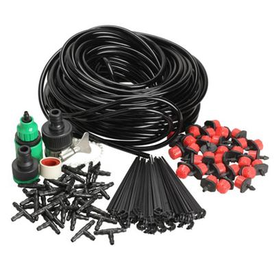 Kit de riego automático para plantas, goteros para césped y jardín, manguera rociadora, 30 Uds., 25m