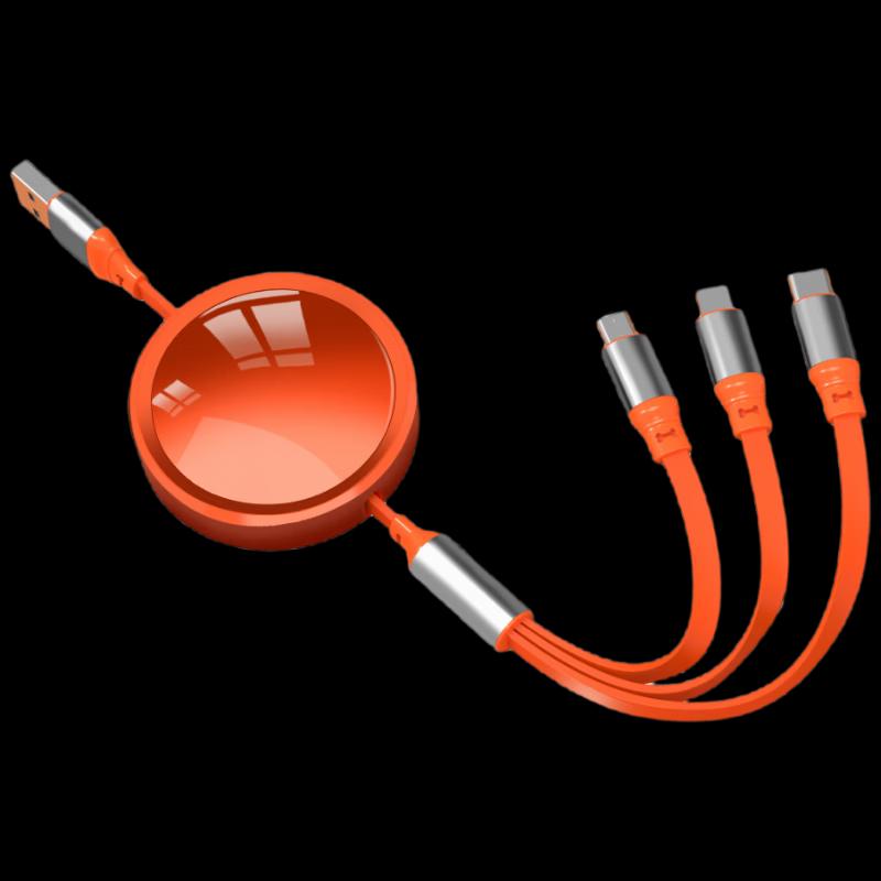 Yiqi Fan 100W 3-in-1 Universal Fast Charging Cable