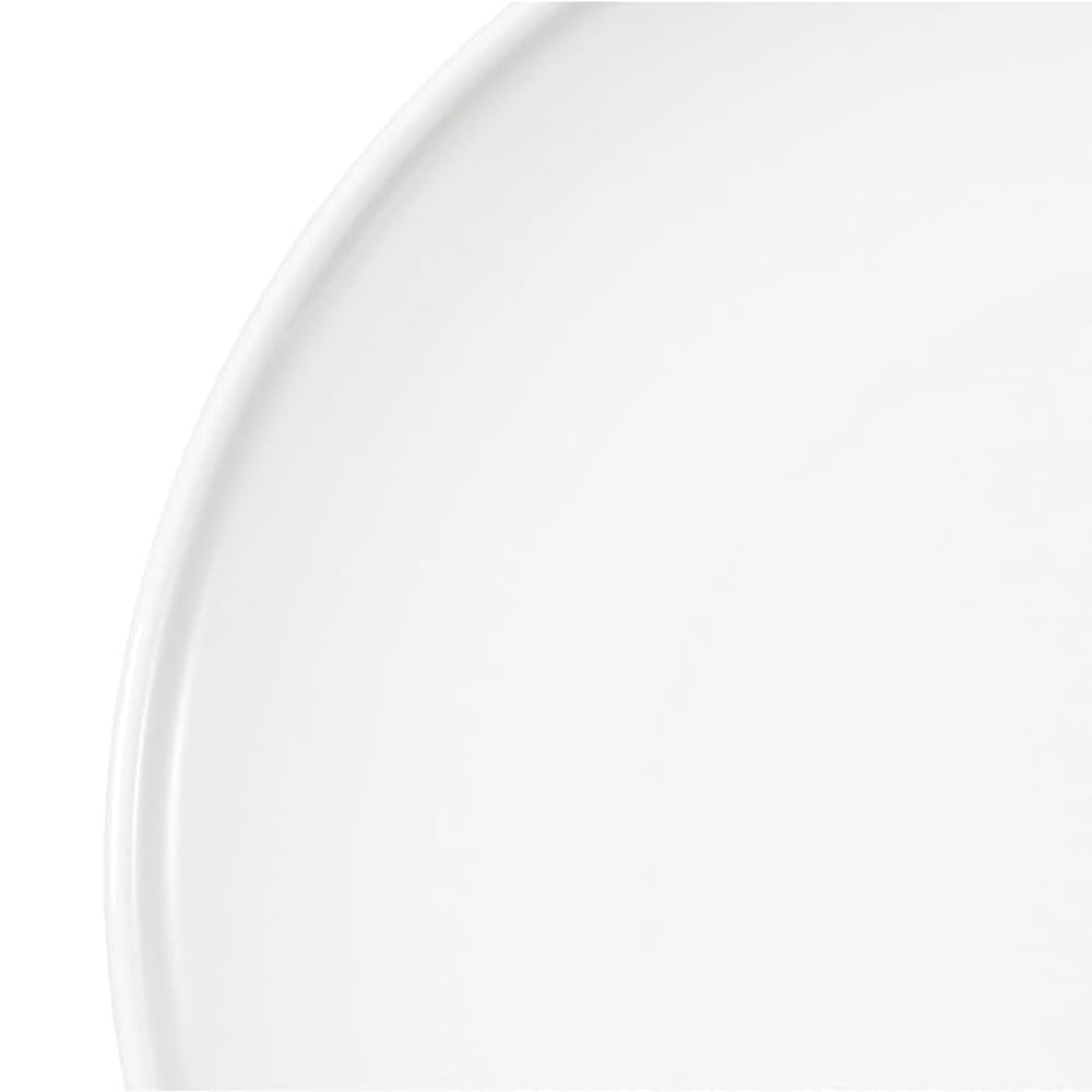 NARUMI WAKU WHITE Plate, 21cm, White, Simple and Stylish Round Plate, Microwave and Dishwasher Safe, 52100-5880