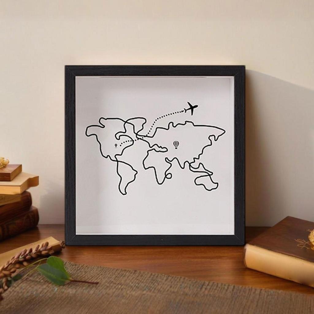 Shadow Box Frame Memory Ticket Holder for Movie Travel Sporting Events Concert Tickets