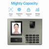 NaIntelligent Face Biometric Fingerprint Password Employee Attendance NaMachine Checking-in Recorder 2.8 inch   Screen Infrared Dual-Camera Fast to 